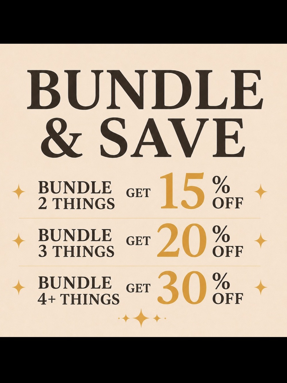 Promotional Offer Sign
